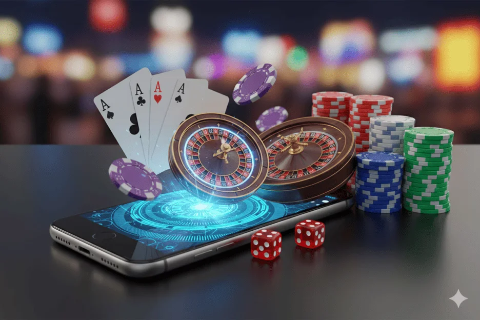 A modern BD user enjoying the full range of TKHOT games on their mobile device.