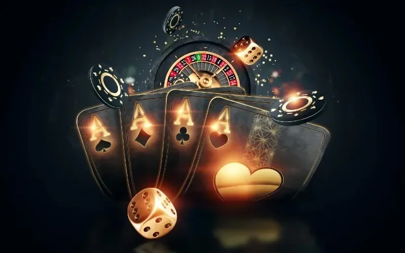 Modern workstation showing a clean, high-tech login portal accented with golden luxury elements — representing fast, safe TKHOT entry for BD users